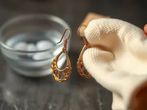 Czyszczenie złotych kolczyków – skuteczne metody i porady