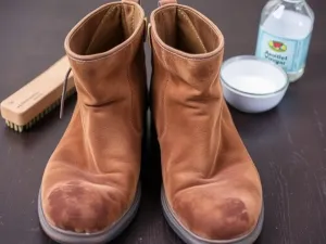 jak wyczyścić zamszowe buty