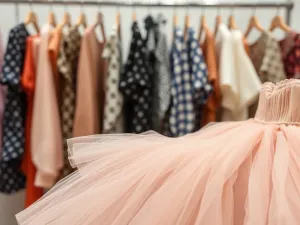 Co do pudrowej spódniczki? Idealne bluzki na różne okazje