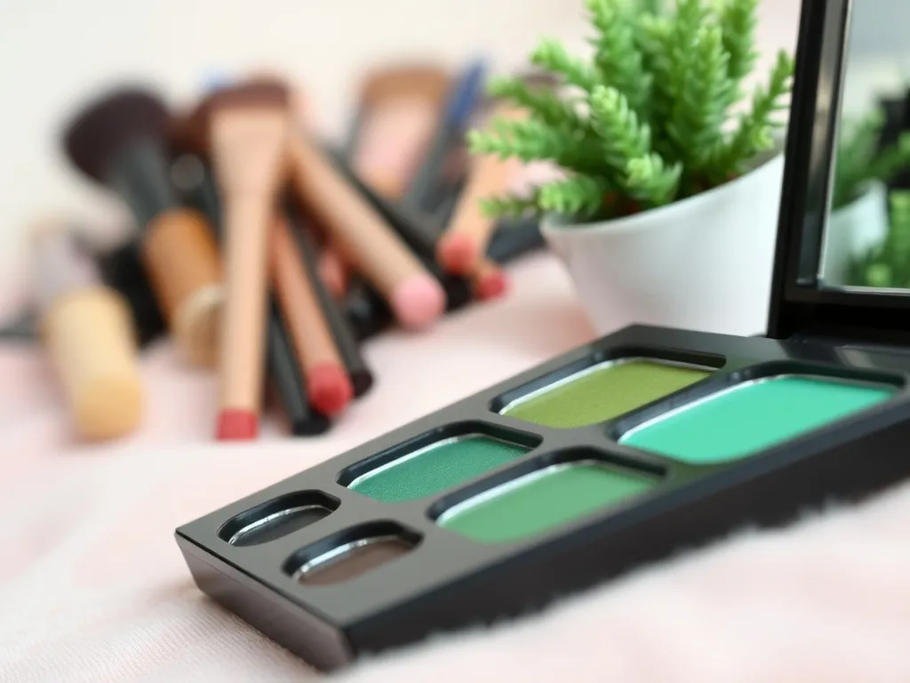 cienie do powiek dla zielonych oczu