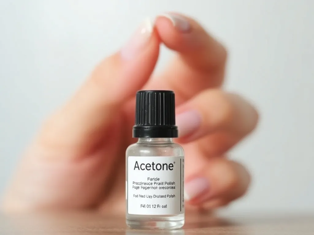 ile należy trzymać aceton na hybrydzie