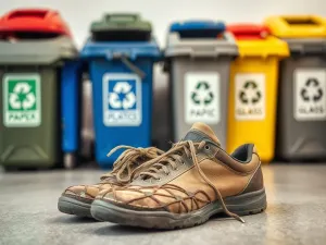 gdzie wyrzucić stare buty